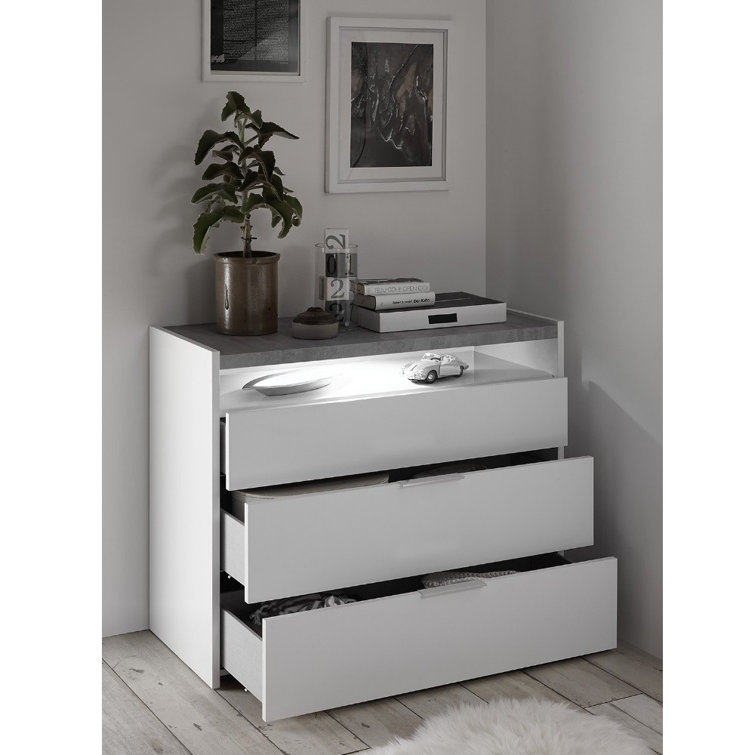 Ebern Designs Henderling 3 Drawer Chest of Drawers Wayfair.co.uk